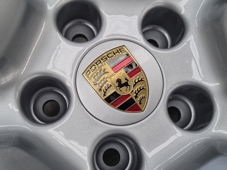 Load image into Gallery viewer, Genuine Porsche Macan S Silver 20 Inch Wheels Set of 4