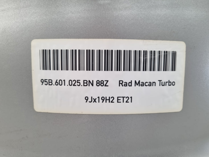 Load image into Gallery viewer, Genuine Porsche Macan S 19 Inch Alloy Wheels Set of 4