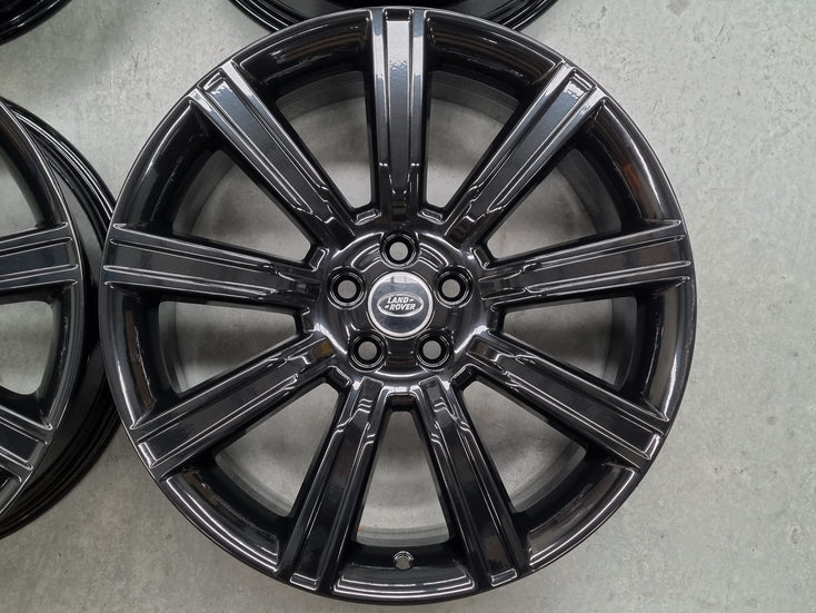 Load image into Gallery viewer, Genuine Range Rover Evoque Forged Black 20 Inch Alloy Wheels Set of 4