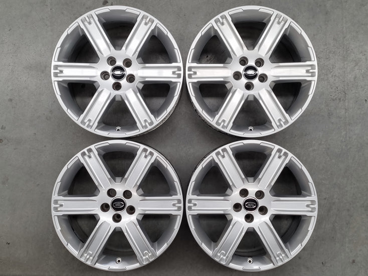 Load image into Gallery viewer, Genuine Range Rover Evoque BJ32 Silver 19 Inch Alloy Wheels Set of 4