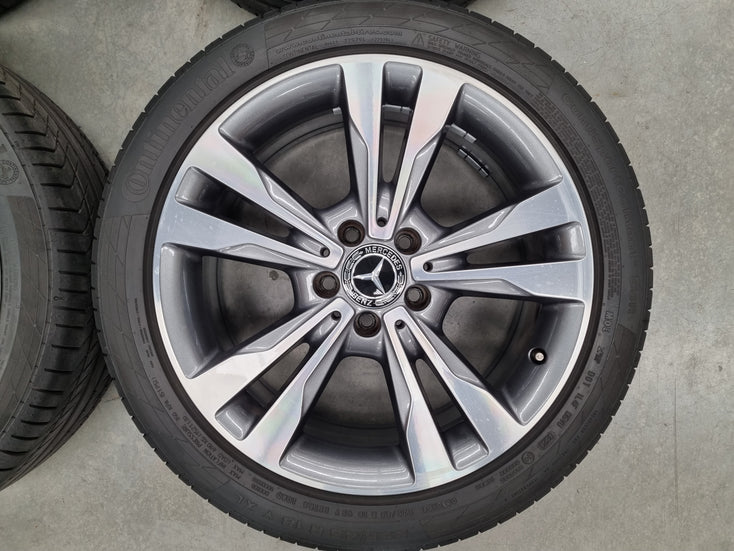 Load image into Gallery viewer, Genuine Mercedes Benz C200 W205 18 Inch Wheels and Tyres Set of 4