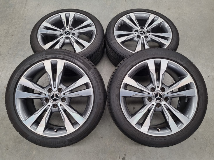 Load image into Gallery viewer, Genuine Mercedes Benz C200 W205 18 Inch Wheels and Tyres Set of 4