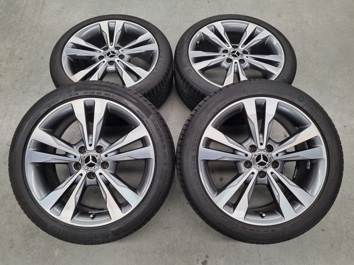 Genuine Mercedes Benz C200 W205 18 Inch Wheels and Tyres Set of 4