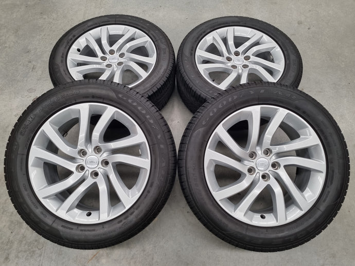 Genuine Land Rover Discovery 5 Silver 20 Inch Wheels and Tyres Set of 4