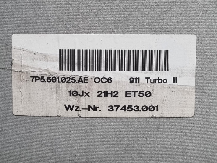 Load image into Gallery viewer, Genuine Porsche Cayenne Turbo 21 Inch Wheels Set of 4