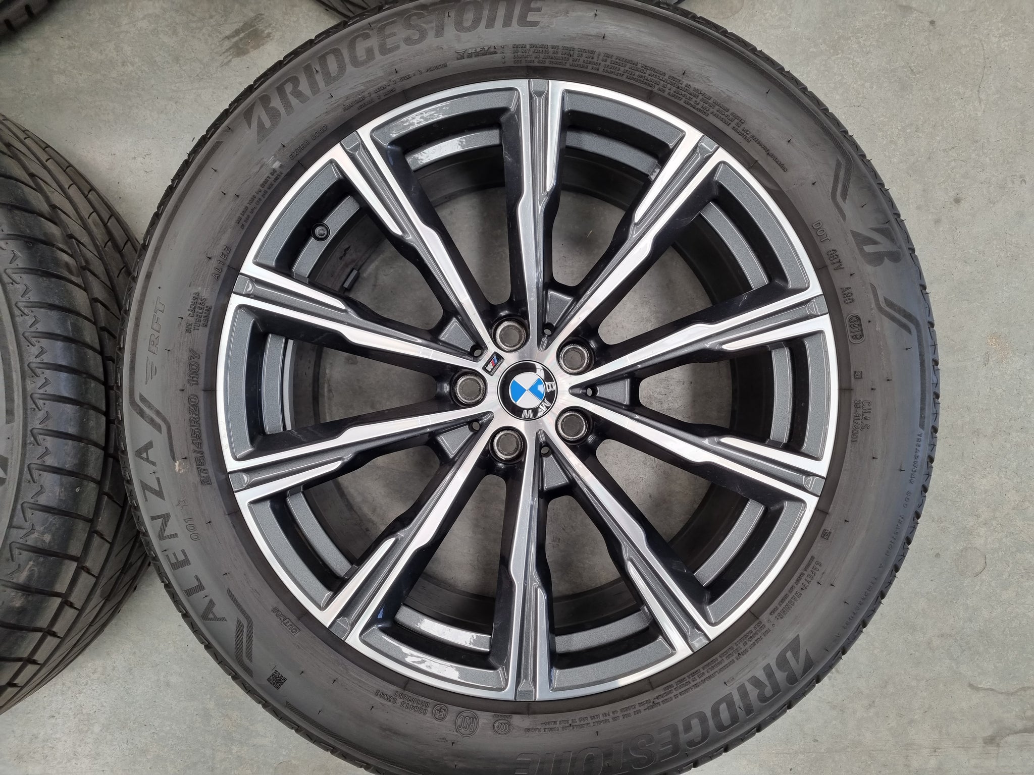 Genuine BMW X5 G05 Style M740 20 Inch Wheels and Tyres Set of 4