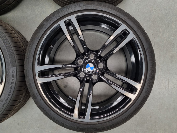 Load image into Gallery viewer, Genuine BMW M3 M4 F80 F82 Style 437M 19 Inch Wheels and Tyres Set of 4