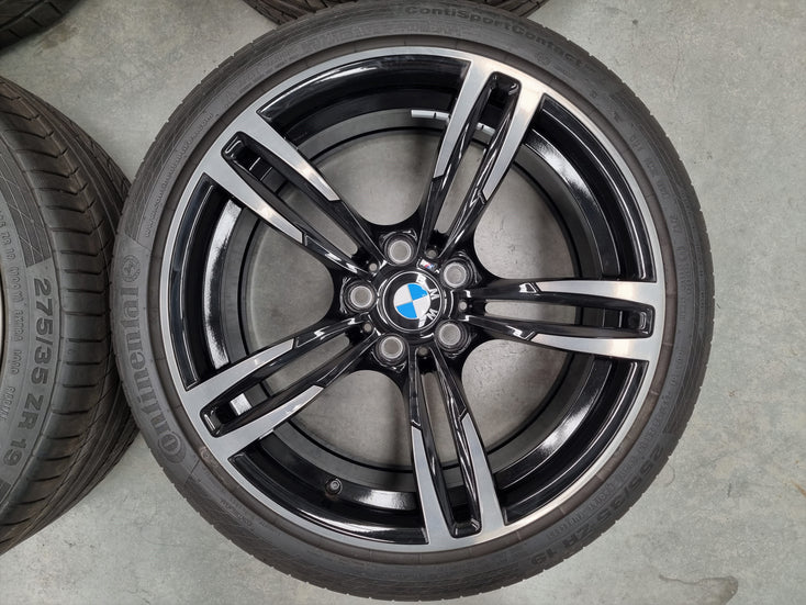 Load image into Gallery viewer, Genuine BMW M3 M4 F80 F82 Style 437M 19 Inch Wheels and Tyres Set of 4