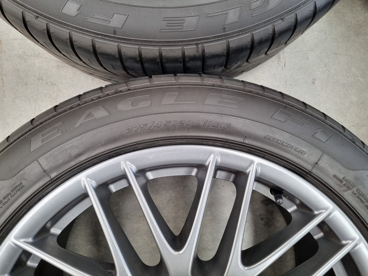 Load image into Gallery viewer, Genuine Porsche Cayenne Spyder 20 Inch Wheels and Tyres Set of 4