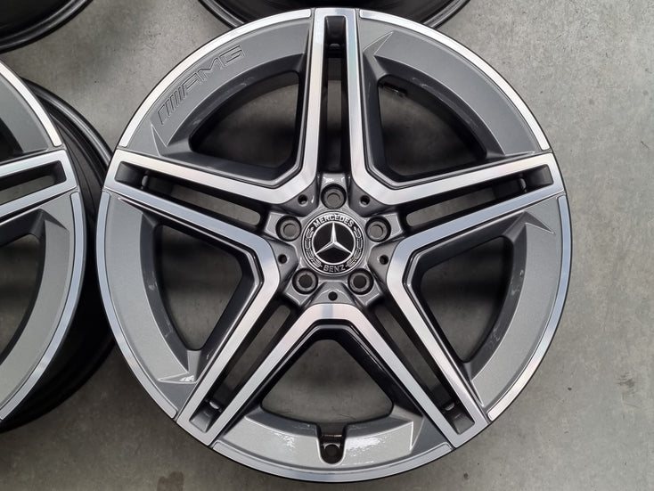 Load image into Gallery viewer, Genuine Mercedes GLE 2021 Model AMG 20 Inch Wheels Set of 4