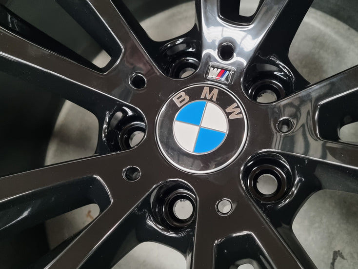 Load image into Gallery viewer, Genuine BMW X5 F15 Style 469M Sport Black 20 Inch Wheels Set of 4