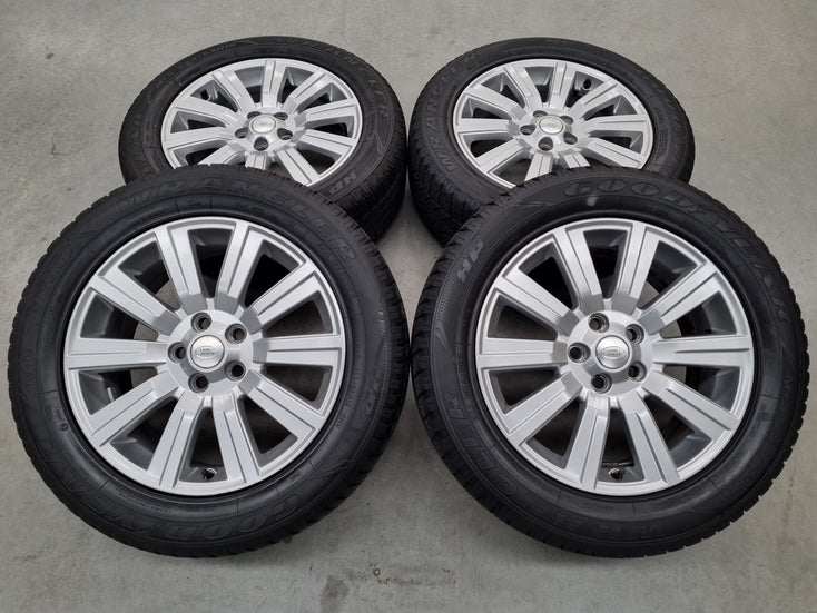 Load image into Gallery viewer, Genuine Land Rover Discovery 4 Silver 19 Inch Wheels and Tyres Set of 4