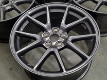 Load image into Gallery viewer, Genuine TESLA Model 3 Grey 18 Inch Wheels and Caps Set of 4
