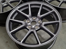 Load image into Gallery viewer, Genuine TESLA Model 3 Grey 18 Inch Wheels and Caps Set of 4
