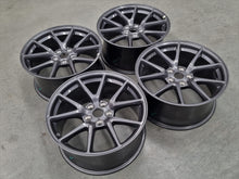 Load image into Gallery viewer, Genuine TESLA Model 3 Grey 18 Inch Wheels and Caps Set of 4
