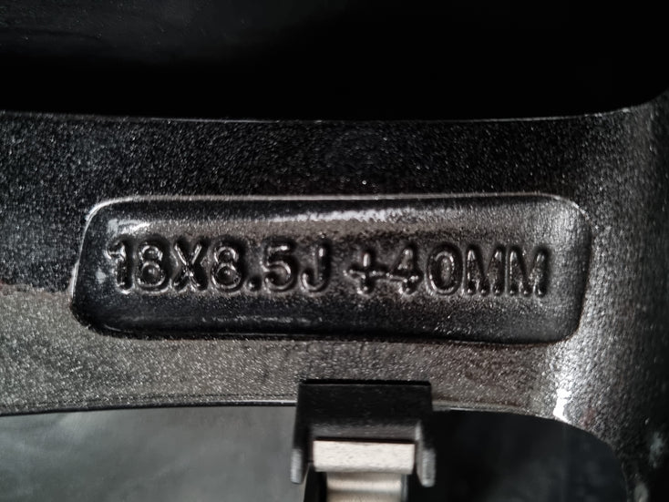 Load image into Gallery viewer, Genuine TESLA Model 3 Grey 18 Inch Wheels and Caps Set of 4