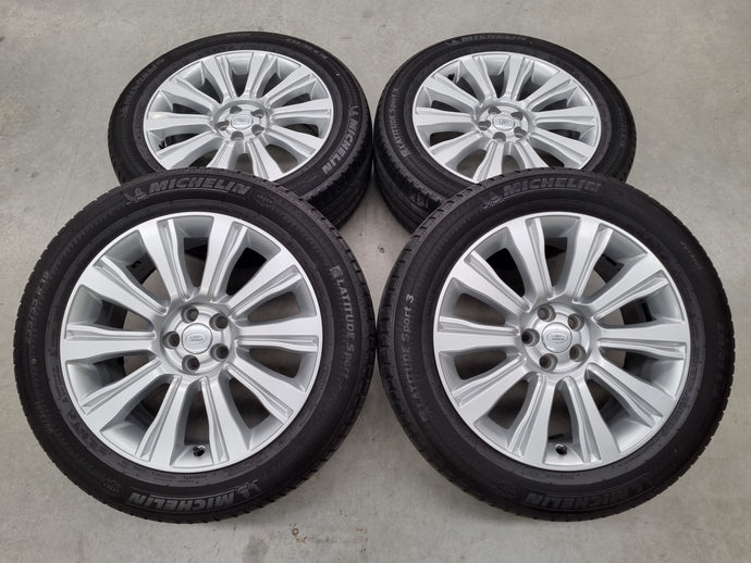 Genuine Range Rover Evoque EJ32 Silver 19 Inch Wheels and Tyres Set of 4