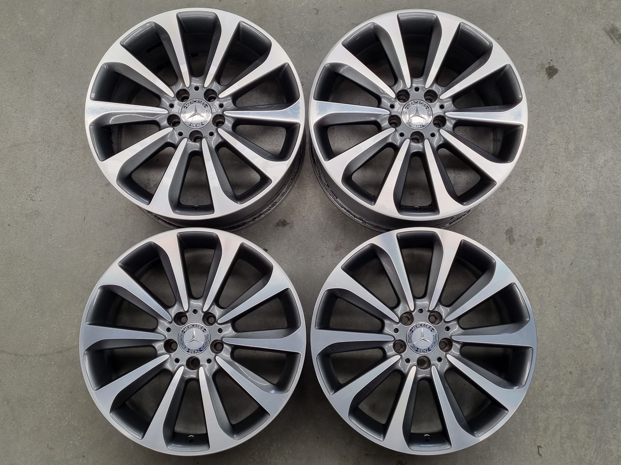 Genuine Mercedes Benz C250 W205 19 Inch Wheels Set of 4 – Wheel Dealer