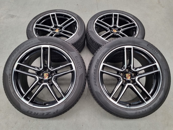 Genuine Porsche Macan 2021 Model 20 Inch Wheels and Tyres Set of 4