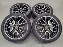 Load image into Gallery viewer, Genuine Porsche Macan 2021 Model 21 Inch Spyder Wheels and Tyres Set of 4
