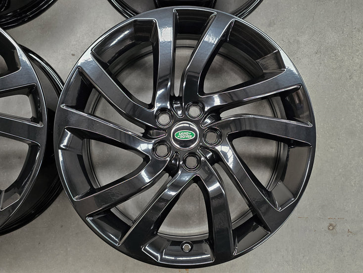 Load image into Gallery viewer, Genuine Land Rover Discovery 5 Black 20 Inch Alloy Wheels Set of 4