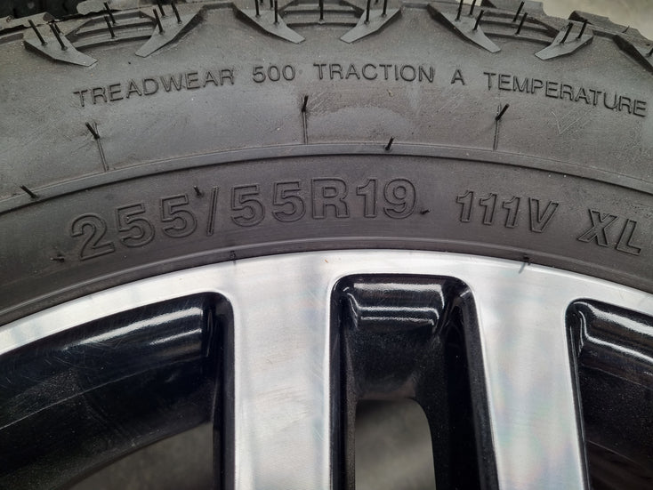 Load image into Gallery viewer, Genuine Mercedes Benz X250 X350 Power 19 Inch Wheels and Tyres Set of 4