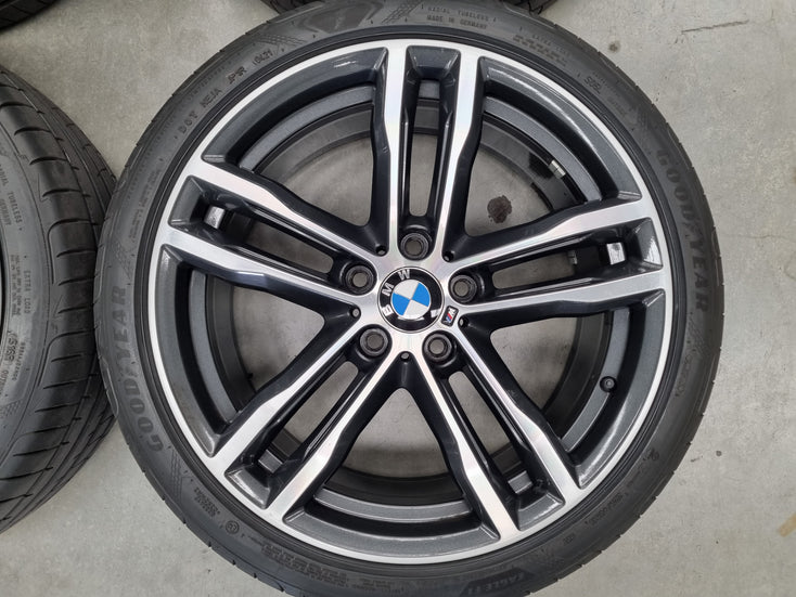 Load image into Gallery viewer, Genuine BMW 3 Series F30 Style 704M 19 Inch Wheels and Tyres Set of 4