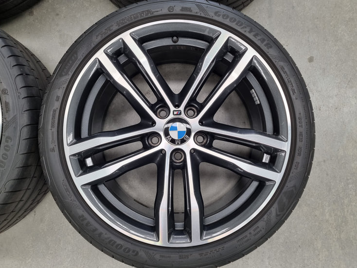 Load image into Gallery viewer, Genuine BMW 3 Series F30 Style 704M 19 Inch Wheels and Tyres Set of 4