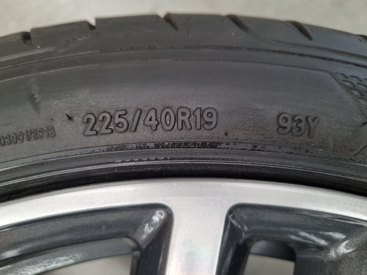 Load image into Gallery viewer, Genuine BMW 3 Series F30 Style 704M 19 Inch Wheels and Tyres Set of 4