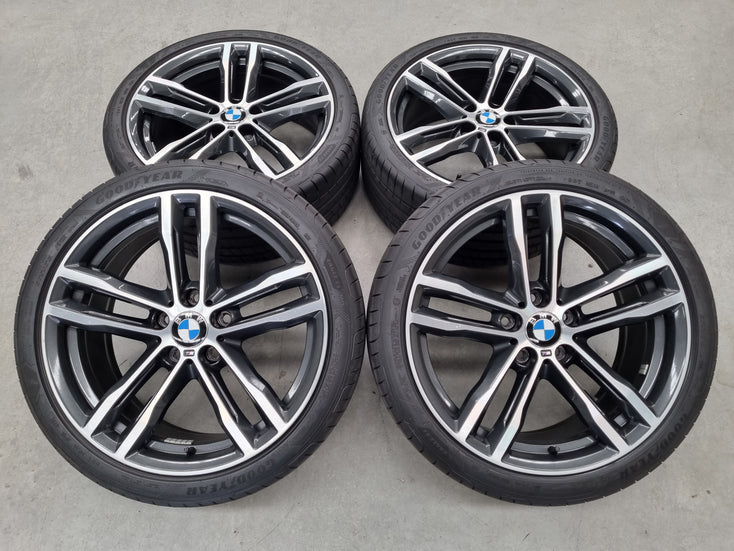 Load image into Gallery viewer, Genuine BMW 3 Series F30 Style 704M 19 Inch Wheels and Tyres Set of 4