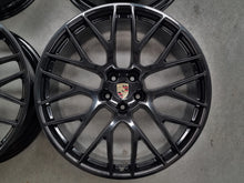 Load image into Gallery viewer, Genuine Porsche Macan 2021 Model 21 Inch Black Spyder Wheels Set of 4
