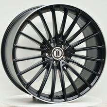 Load image into Gallery viewer, AM600 20 Inch Staggered ET45 Black Machined Lip
