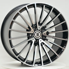 Load image into Gallery viewer, AM600 20 Inch Staggered Black Machined Face - AMG C43 Fitment
