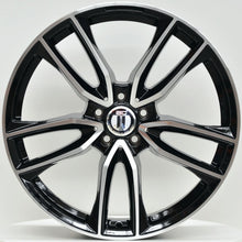Load image into Gallery viewer, AM612 20 Inch Staggered ET42 Black Machined Face
