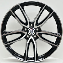 Load image into Gallery viewer, AM612 19 Inch Staggered Black Machined Face - AMG C43 Fitment
