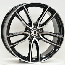 Load image into Gallery viewer, AM612 19 Inch Staggered Black Machined Face - AMG C43 Fitment
