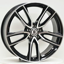 Load image into Gallery viewer, AM612 20 Inch Staggered Black Machined Face - AMG C43 Fitment
