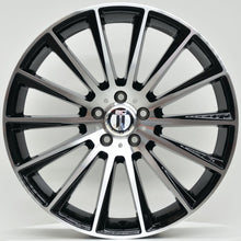 Load image into Gallery viewer, AM500 20 Inch Staggered ET42 Black Machined Face
