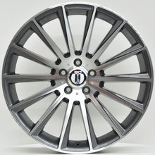 Load image into Gallery viewer, AM500 20 Inch Staggered ET35 Grey Machined Face
