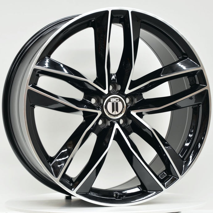 BLADE 20x9 ET35 5/112 Black Machined