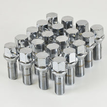 Load image into Gallery viewer, 20 x WHEEL LUG BOLTS 14x1.5 27MM, CHROME, Wheel Dealer - Wheel Dealer
