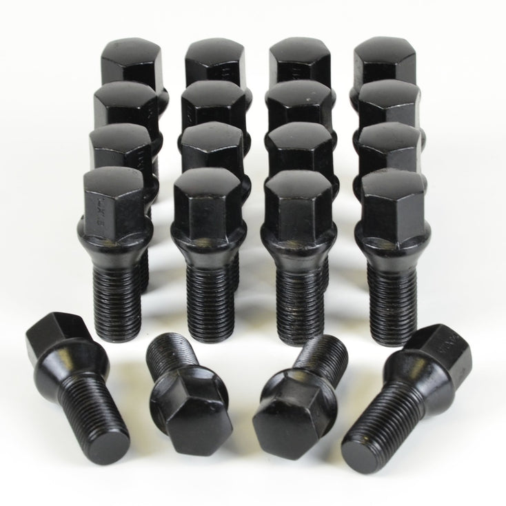 Load image into Gallery viewer, WHEEL LUG BOLTS 14x1.25 27mm Black