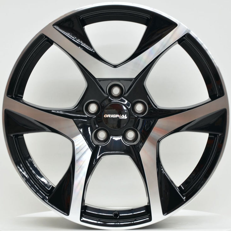 Load image into Gallery viewer, CR-8 20 Inch Staggered ET42 Black Machined Face