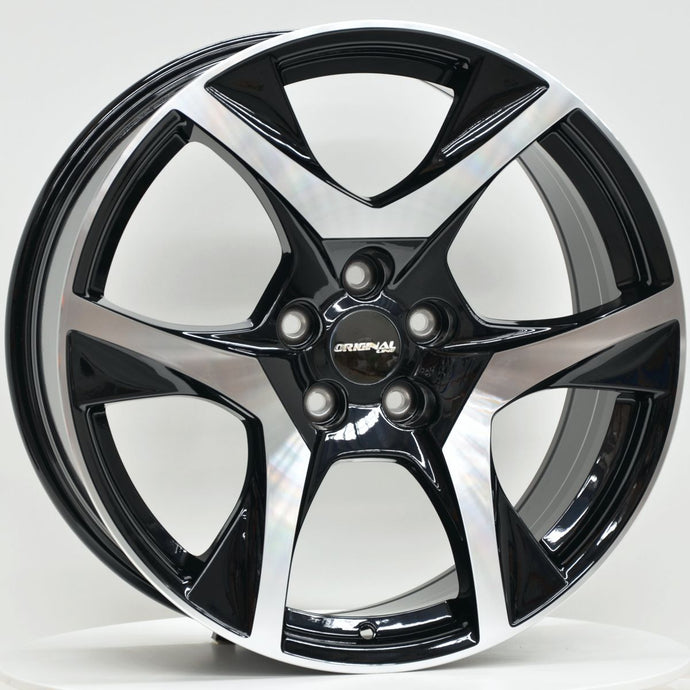 CR-8 20 Inch Staggered ET42 Black Machined Face