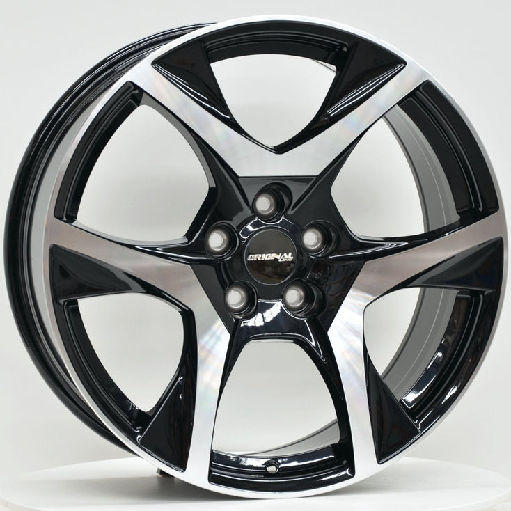 Load image into Gallery viewer, CR-8 20x8.5 ET42 5/120 Black Machined Face