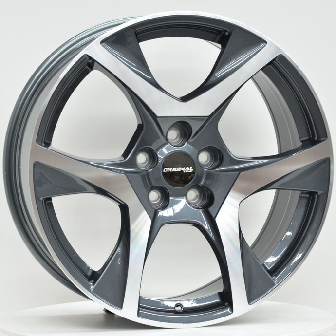 CR-8 20x8.5 ET42 5/120 Grey Machined Face