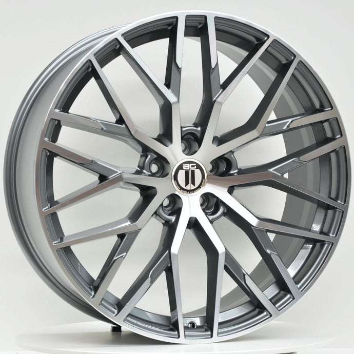 LACE 22x9.5 ET30 5/112 Grey Machined