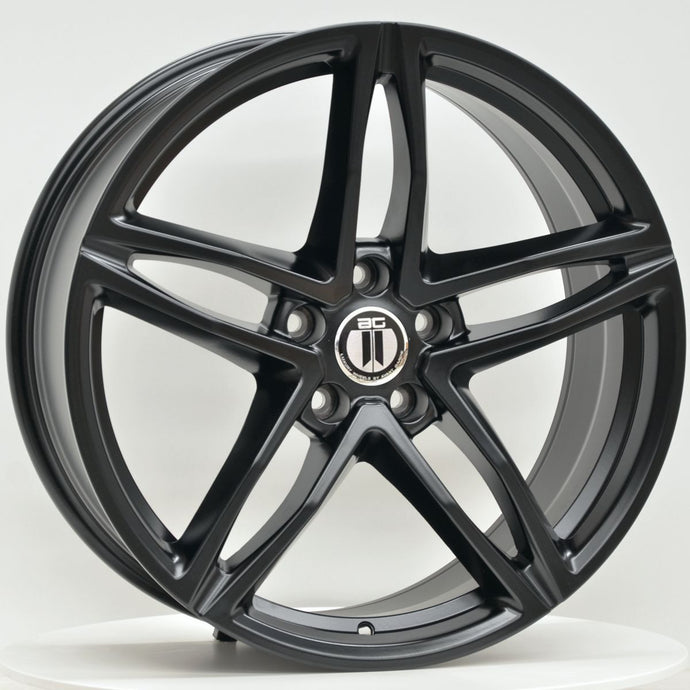 LS-8 20 Inch Staggered ET36 Satin Black