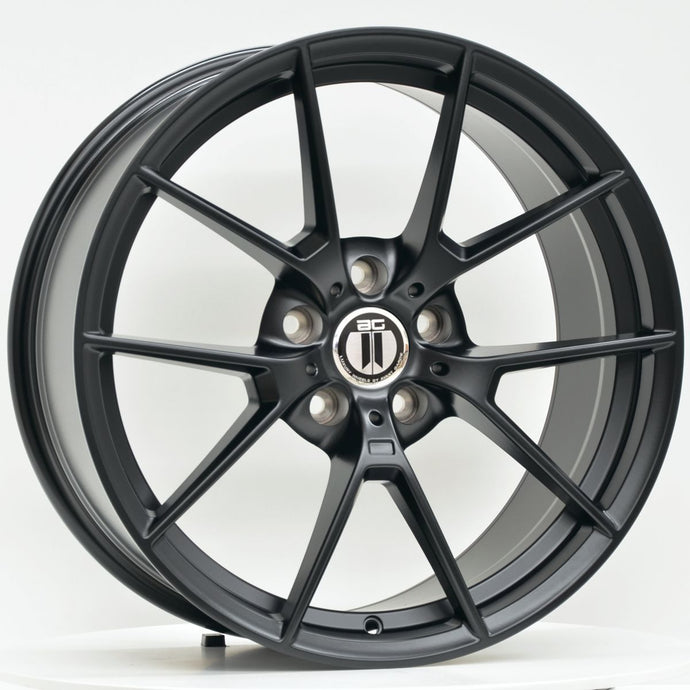 M400 19 Inch Staggered ET35 Satin Black