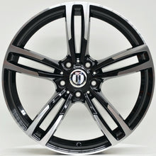 Load image into Gallery viewer, M450 19x8.5 ET35 5/120 Black Machined
